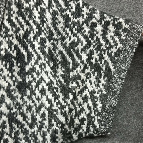 Bisou Bisou Sweater Snap Front Cardigan, Size L Dolman Sleeve Missing Belt - Picture 8 of 11